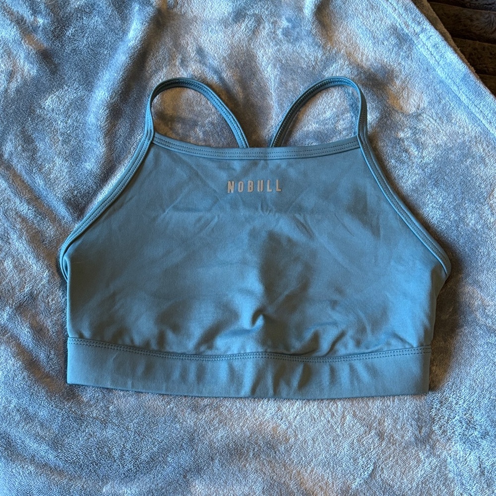 NOBULL Women's Blue Sports Bra